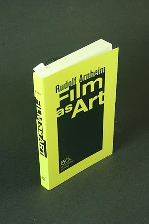 Imagen del vendedor de Film as art. a la venta por Steven Wolfe Books