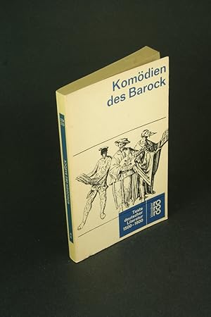 Imagen del vendedor de Komdien des Barock. a la venta por Steven Wolfe Books
