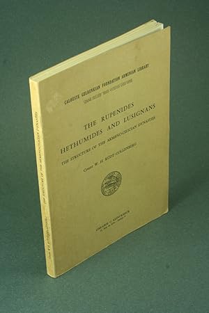 Image du vendeur pour The Rupenides, Hethumides and Lusignans; the structure of the Armeno-Cilician dynasties. By Count W. H. Rdt-Collenberg mis en vente par Steven Wolfe Books