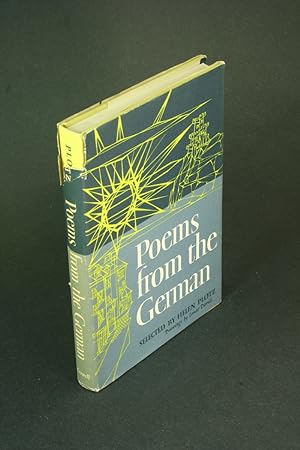 Seller image for Poems from the German. Drawings by Ismar David for sale by Steven Wolfe Books