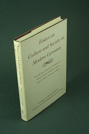 Seller image for Essays on culture and society in modern Germany. Edited by Gary D. Stark and Bede Karl Lackner. Introduction by Leonard Krieger for sale by Steven Wolfe Books