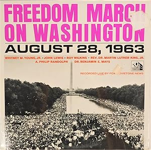 "I Have a Dream." Original Vinyl Record of 1963 Freedom March on Washington
