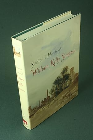 Bild des Verkufers fr Studies in honor of William Kelly Simpson - VOLUME ONE. zum Verkauf von Steven Wolfe Books