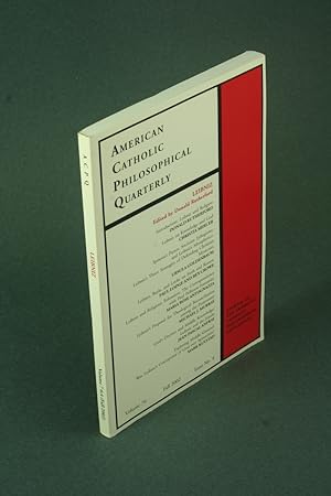 Seller image for American Catholic Philosophical Quarterly, 76, 4, Fall 2002 : LEIBNIZ. for sale by Steven Wolfe Books