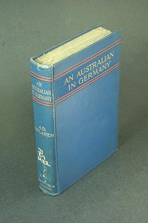 Seller image for An Australian in Germany. for sale by Steven Wolfe Books