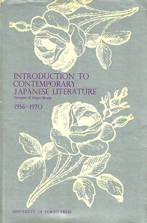 Imagen del vendedor de Introduction to Contemporary Japanese Literature: Synopses of Major Works, 1956-1970 a la venta por LEFT COAST BOOKS