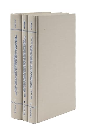 Bild des Verkufers fr Prayer in Public Schools and the Constitution, 1961-1992. 3 vols zum Verkauf von The Lawbook Exchange, Ltd., ABAA  ILAB