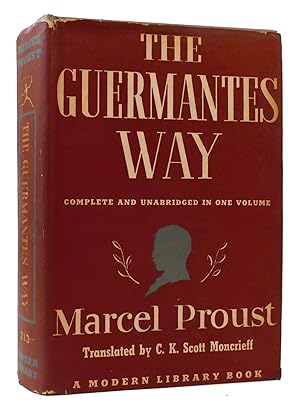 THE GUERMANTES WAY Modern Library
