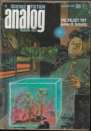 Bild des Verkufers fr ANALOG Science Fiction/ Science Fact: January, Jan. 1971 ("The Telzey Toy"; "The Tactics of Mistake") zum Verkauf von Books from the Crypt