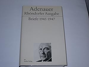 Image du vendeur pour Briefe: 1945-1947. Rhndorfer Ausgabe mis en vente par Der-Philo-soph