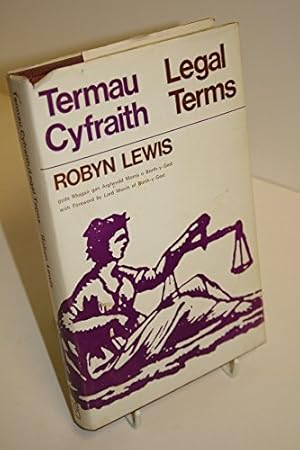 Immagine del venditore per Welsh Legal Terms venduto da WeBuyBooks