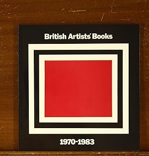 Bild des Verkufers fr British Artists' Books, 1970-1983. Exhibition Catalog, Atlantis Gallery, 1984 zum Verkauf von grinninglion