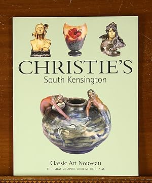 Christie's Auction Catalog: Classic Art Nouveau. South Kensington, April 20, 2000