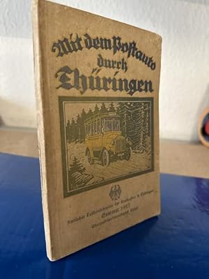 Mit dem Postauto durch "Thüringen" - Amtlicher Taschenfahrplan der Kraftposten in Thüringen - Som...