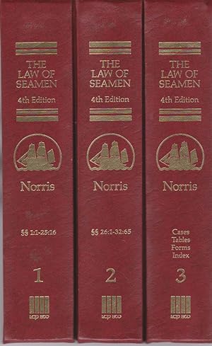 Seller image for THE LAW OF SEAMEN (4TH EDITION. VOLUMES 1, 2, AND 3) for sale by Easton's Books, Inc.