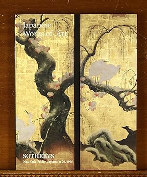 Sotheby's Auction Catalog: Japanese Works of Art. New York, September 20, 1996