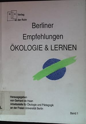 Bild des Verkufers fr kologisches Handeln in Ballungsrumen - in: Berliner Empfehlungen kologie & Lernen. Bd. 1. zum Verkauf von books4less (Versandantiquariat Petra Gros GmbH & Co. KG)