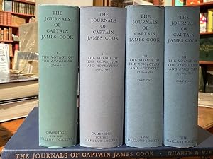 The Journals of Captain James Cook on His Voyages of Discovery. Set.