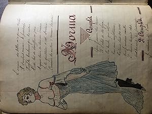 Seller image for Pre-World War I Swiss / French song book of lyrics and postcard for sale by Lux Mentis, Booksellers, ABAA/ILAB