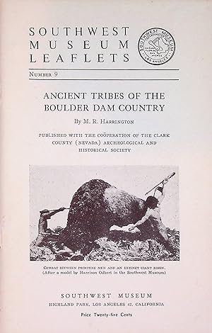 Imagen del vendedor de Ancient Tribes of the Boulder Dam country (Southwest Museum leaflets, no. 9) a la venta por Epilonian Books