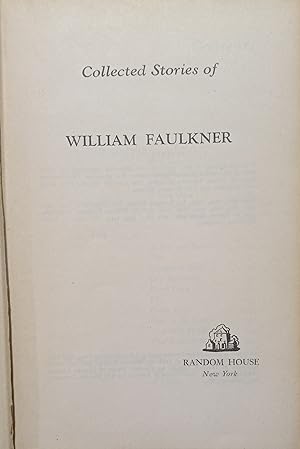 Seller image for Collected Stories of William Faulkner for sale by The Book House, Inc.  - St. Louis