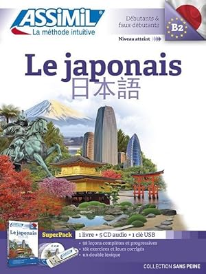 Bild des Verkufers fr Le Japonais Superpack (Book + 4 CD audio + 1Mp3 USB) zum Verkauf von moluna