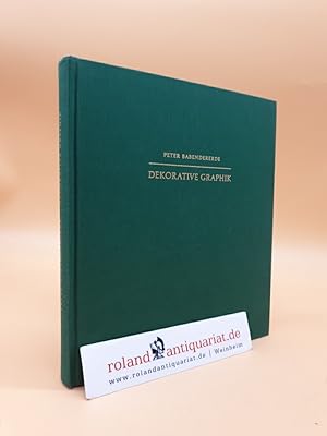 Bild des Verkufers fr Dekorative Graphik ein Handbuch f. Sammler u. Liebhaber zum Verkauf von Roland Antiquariat UG haftungsbeschrnkt