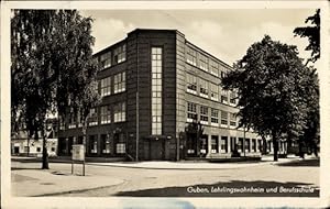 Ansichtskarte / Postkarte Guben in der Niederlausitz, Lehrlingswohnheim und Berufsschule