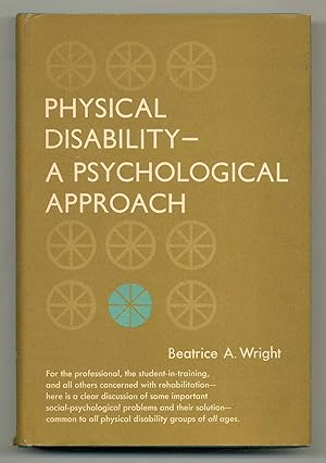 Seller image for Physical Disability - A Psychological Approach for sale by Between the Covers-Rare Books, Inc. ABAA