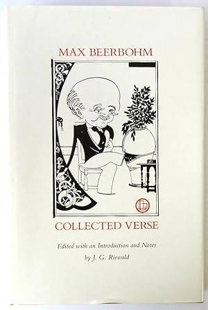 Seller image for Max Beerbohm: Collected Verse for sale by PsychoBabel & Skoob Books