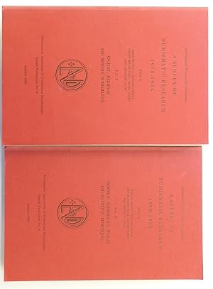 Seller image for A Survey of Numismatic Research:1978-1984: Special Publication No.9: Vol.I: Ancient Medieval and Modern Numismatics: Vol. II: Oriental Numismatics, Medals and Scientific Techniques for sale by PsychoBabel & Skoob Books