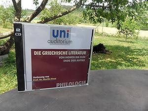 Seller image for Die griechische Literatur von Homer bis zum Ende der Antike. Uni auditorium Philologie. for sale by Antiquariat Floeder