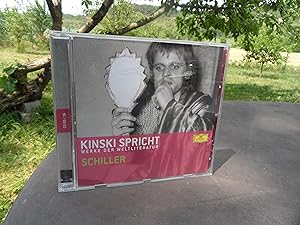 Bild des Verkufers fr Kinski spricht Werke der Literatur: Schiller. 1 CD. zum Verkauf von Antiquariat Floeder