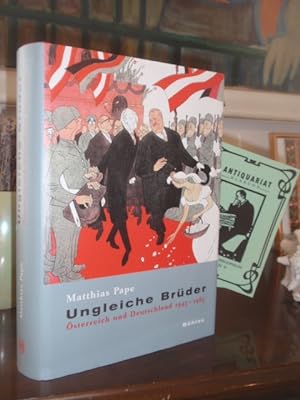 Bild des Verkufers fr Ungleiche Brder. sterreich und Deutschland 1945-1965. zum Verkauf von Antiquariat Klabund Wien