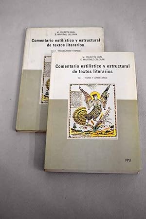 Imagen del vendedor de Comentario estilstico y estructural de textos literarios a la venta por Alcan Libros