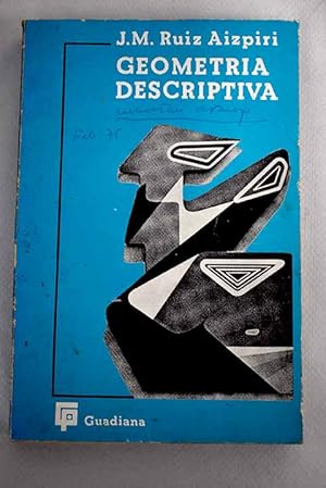 Imagen del vendedor de Geometria descriptiva a la venta por Alcan Libros