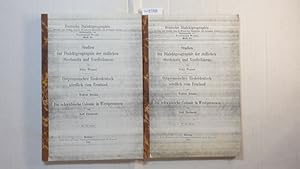 Seller image for Studien zur Dialektgeographie der sdlichen Oberlausitz und Nordbhmens / Fritz Wenzel. Ostpreussisches Niederdeutsch nrdlich vom Ermland von Walter Mitzka. Die schwbische Colonie in Westpreussen von Rudolf Ehrhardt for sale by Gebrauchtbcherlogistik  H.J. Lauterbach