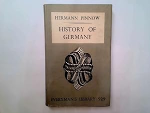 Image du vendeur pour HISTORY OF GERMANY [ Everyman's Library 929 ] mis en vente par Goldstone Rare Books