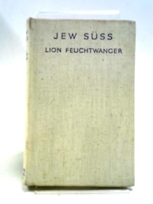 Immagine del venditore per Jew Suss venduto da World of Rare Books