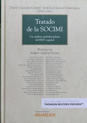Imagen del vendedor de Tratado de la SOCIMI : un anlisis multidisciplinar del reit espaol a la venta por Librera Alonso Quijano