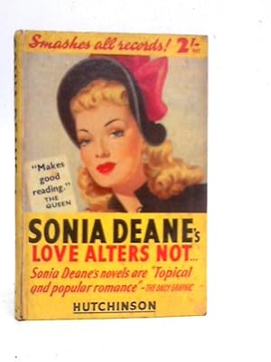 Image du vendeur pour Love Alters Not mis en vente par World of Rare Books
