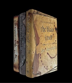 Imagen del vendedor de THE BLADE ITSELF, BEFORE THEY ARE HANGED, LAST ARGUMENT OF KINGS Signed Bookplate Hardback Set RE-ISSUED 2022 a la venta por Anderida Books