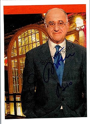 Bild des Verkufers fr Original Autogramm Alfred Biolek (1934-2021) /// Autogramm Autograph signiert signed signee zum Verkauf von Antiquariat im Kaiserviertel | Wimbauer Buchversand