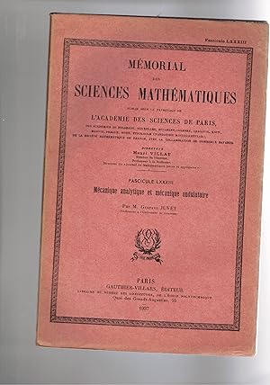 Seller image for Mcanique analytique et mcanique ondulatoire. n 83 della serie. for sale by Libreria Gull
