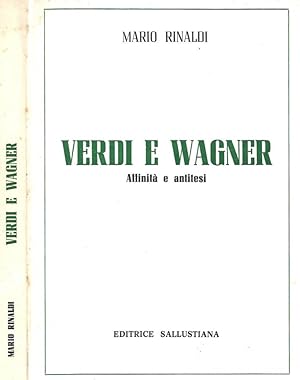 Bild des Verkufers fr Verdi e Wagner Affinit e antitesi zum Verkauf von Biblioteca di Babele