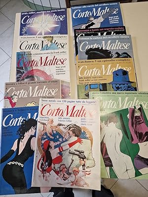 CORTO MALTESE ANNO 7 N 1 2 3 4 5 6 7 8 9 11 12,