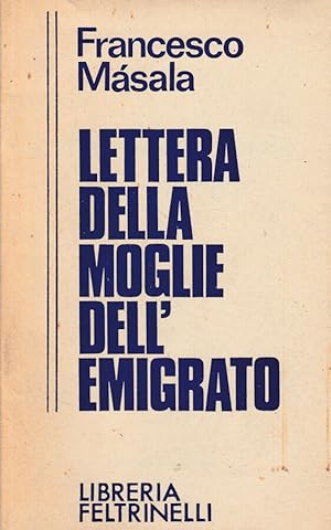 Seller image for Lettera della moglie dell'emigrato for sale by Biblioteca di Babele