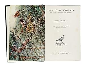 Bild des Verkufers fr The Birds of Scotland. Their History, Distribution, and Migration. Volume one [-two] zum Verkauf von Libreria Alberto Govi di F. Govi Sas