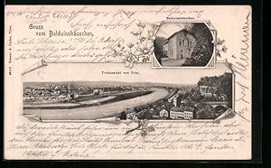 Ansichtskarte Trier, Gasthaus Balduinshäuschen, Totalansicht