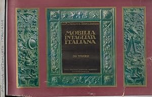 Bild des Verkufers fr Mobilia intagliata italiana zum Verkauf von Biblioteca di Babele